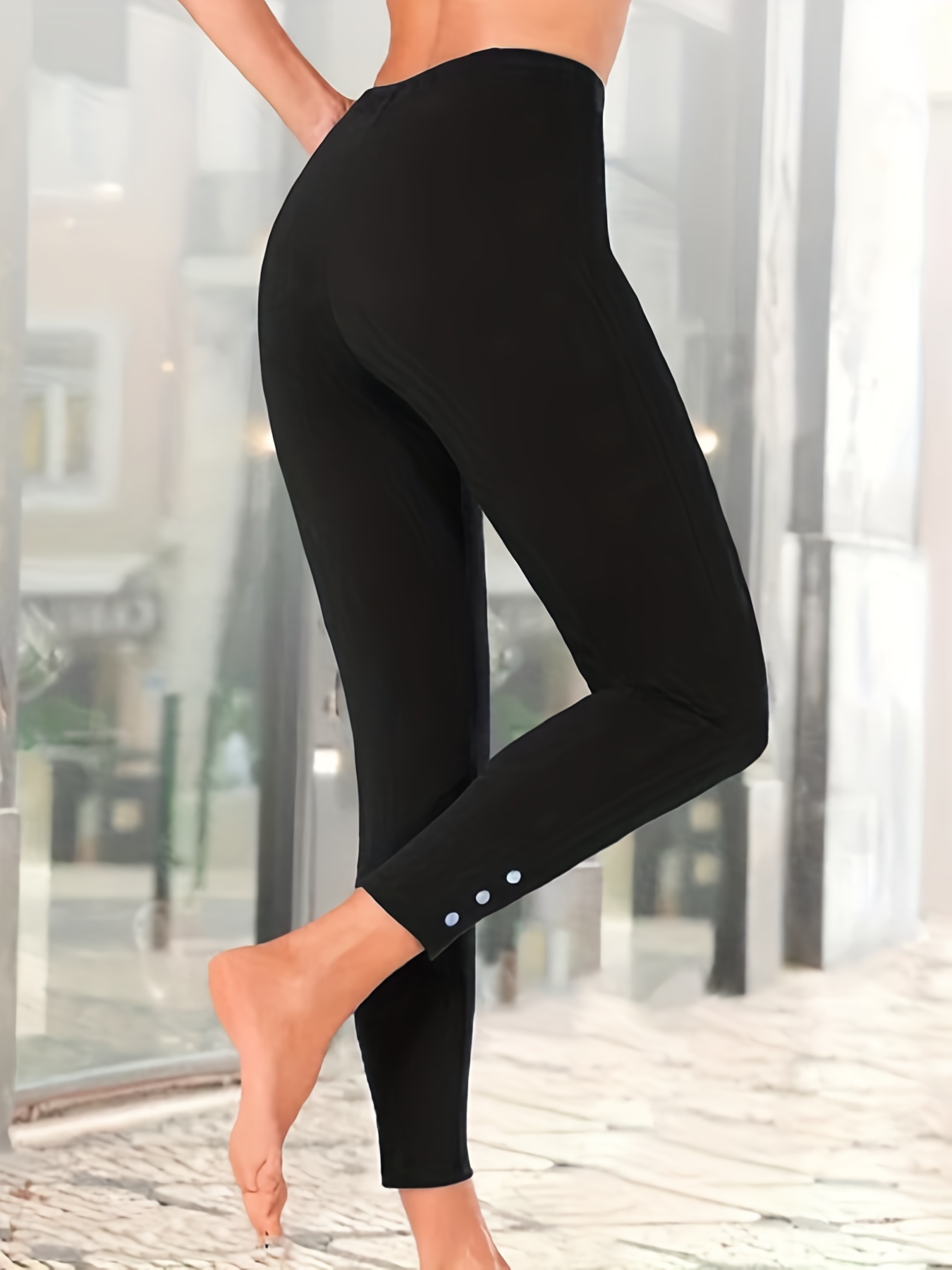 Women Plus Size Leggings - Temu Australia