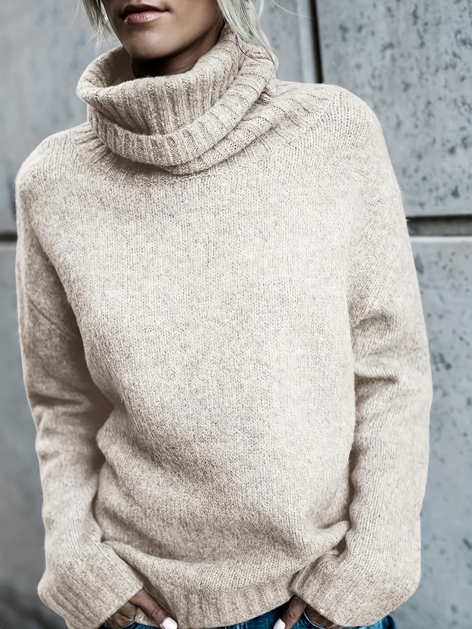 Plus size turtleneck outlet sweaters