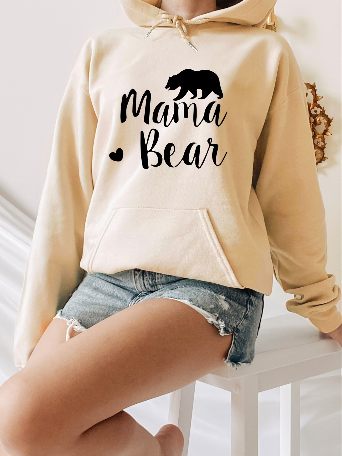 mama bear plus size sweatshirt