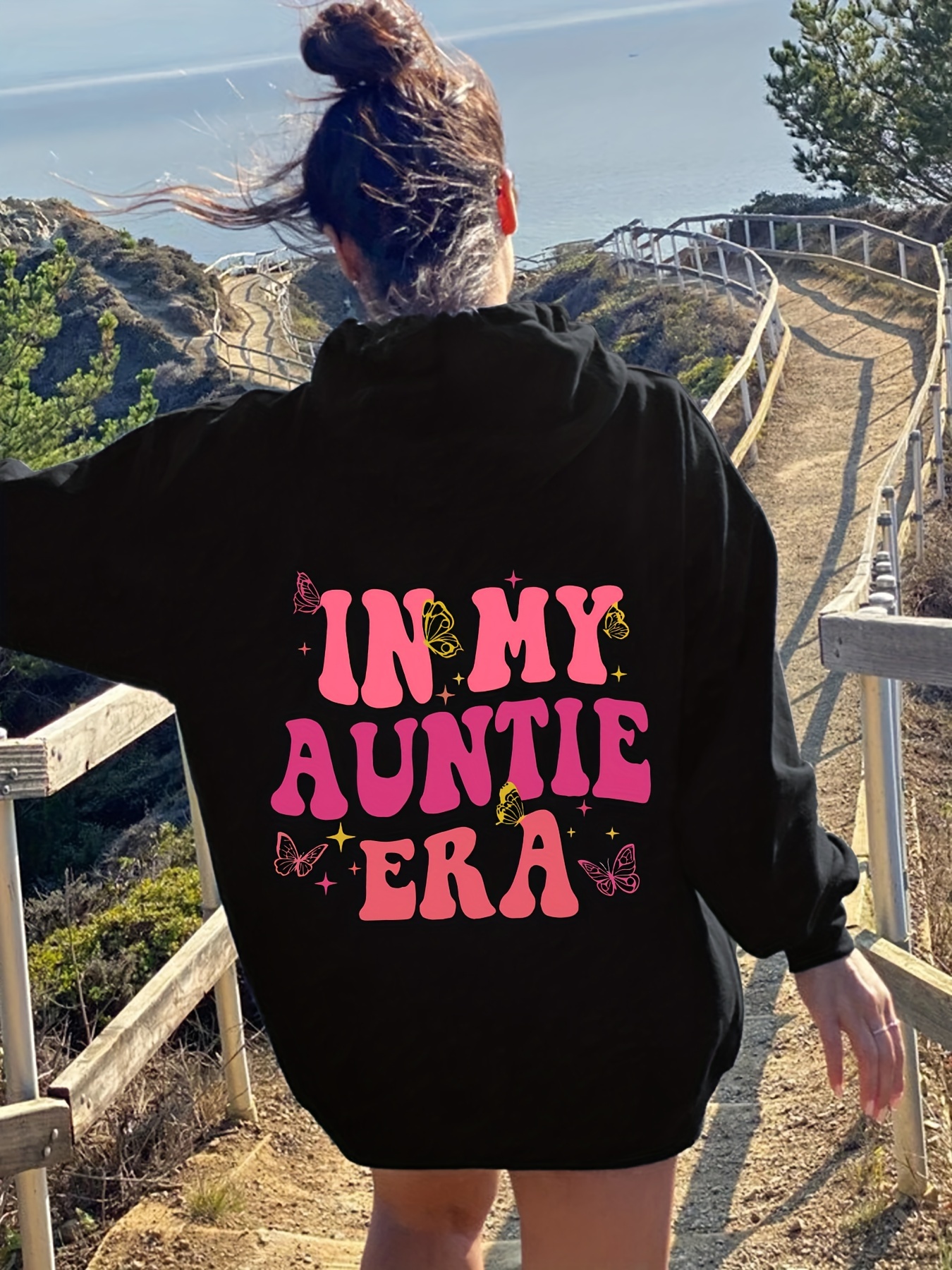 Best Aunt Ever Cute Favorite Auntie Zip Hoodie Sweatshirt Women