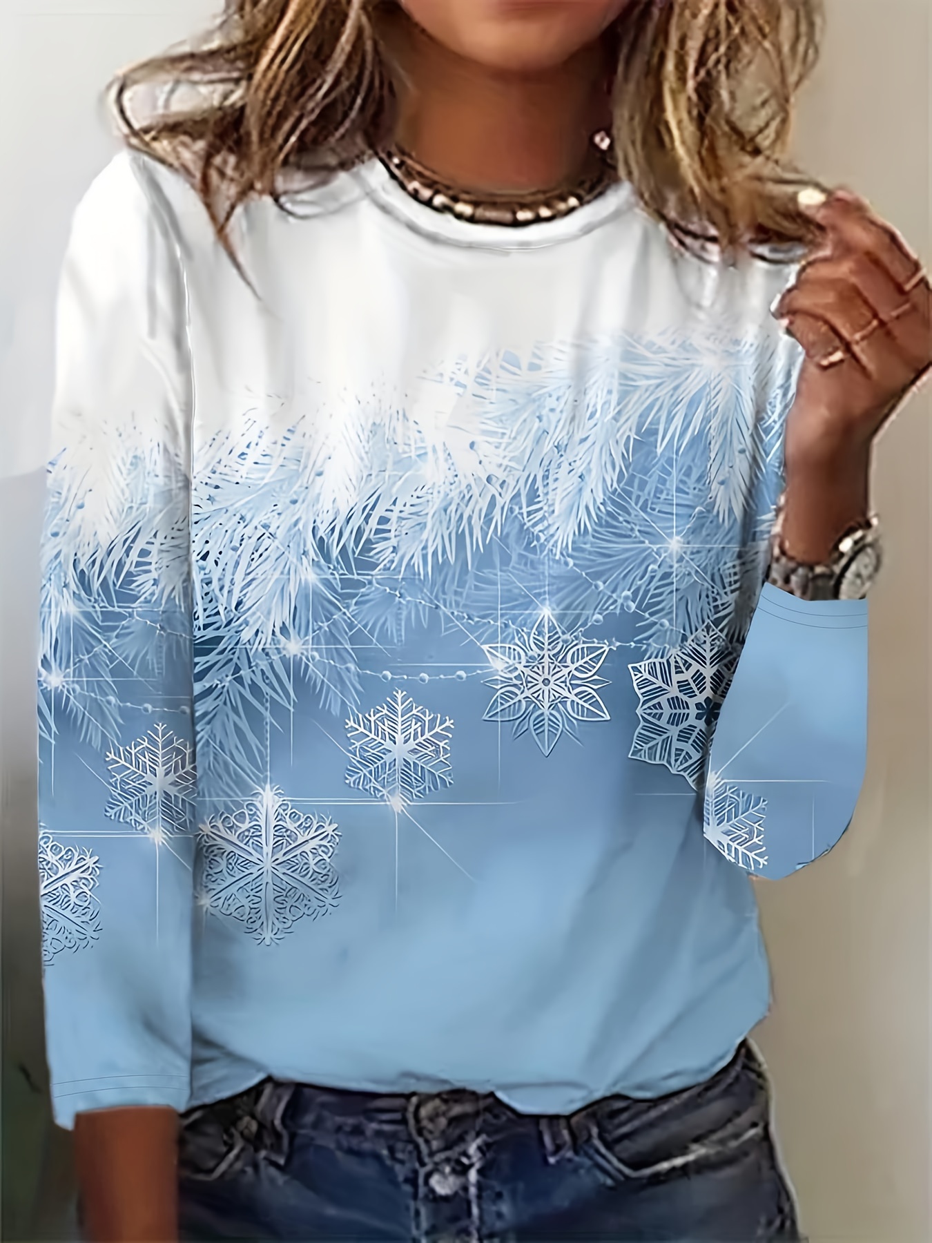 Womens Snowman Shirt - Temu Canada