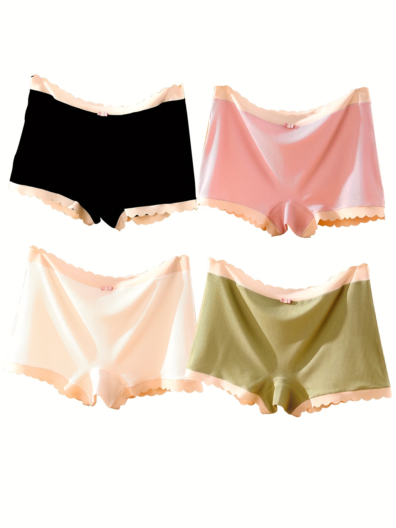 Women's Panties for Winter Thickened Underwear Comfortable Elastic