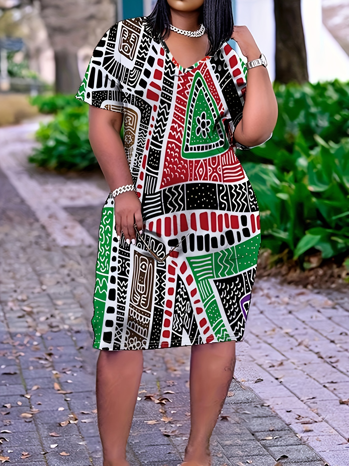 Casual african hotsell print dresses