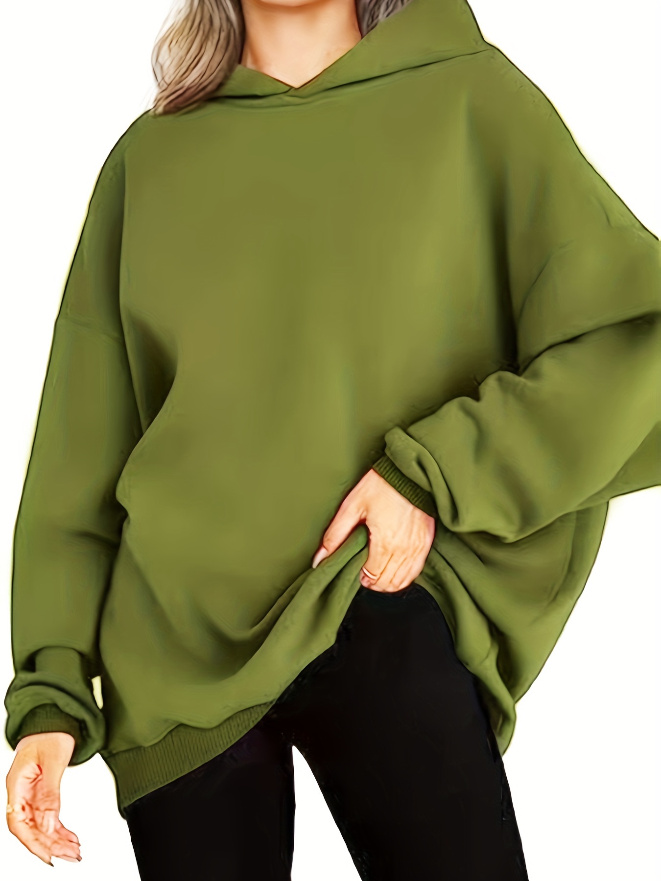 Plus Size Hoodie Fleece Liner Zip Coat Women's Plus Warm - Temu