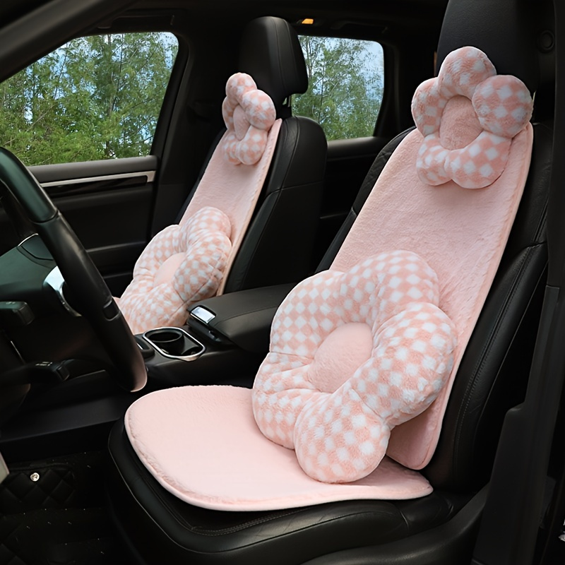 Hello Kitty Face Pattern Cute Car Seat Covers - Mugteeco