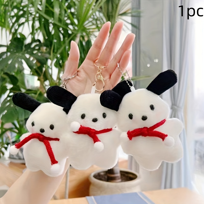 Cartoon Cute Bow Tie Rabbit Doll Toy, Plush Pendant Backpack Charm Doll  Keychain Gift For Friend - Temu