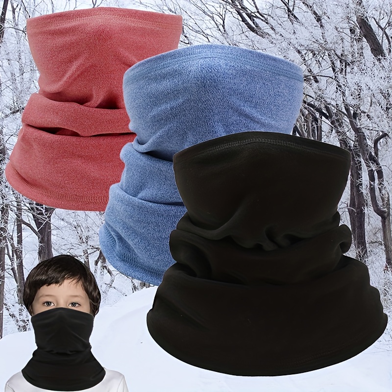 Uomo Inverno Più Caldo Collo Maglia Snood Sciarpa Passamontagna Ski Face  Mask Berretti Cappelli Caps
