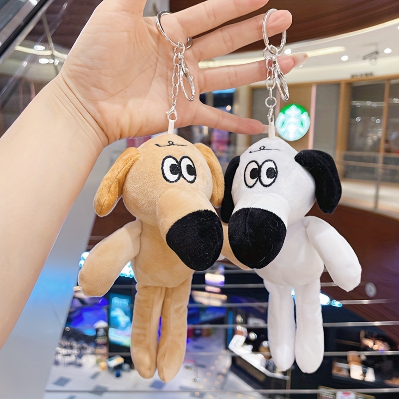 Cute Funny Plush Elf Keychain, Creative Big Eye Hair Duck Doll, Small Gift, Key  Chain, Bag Pendant - Temu