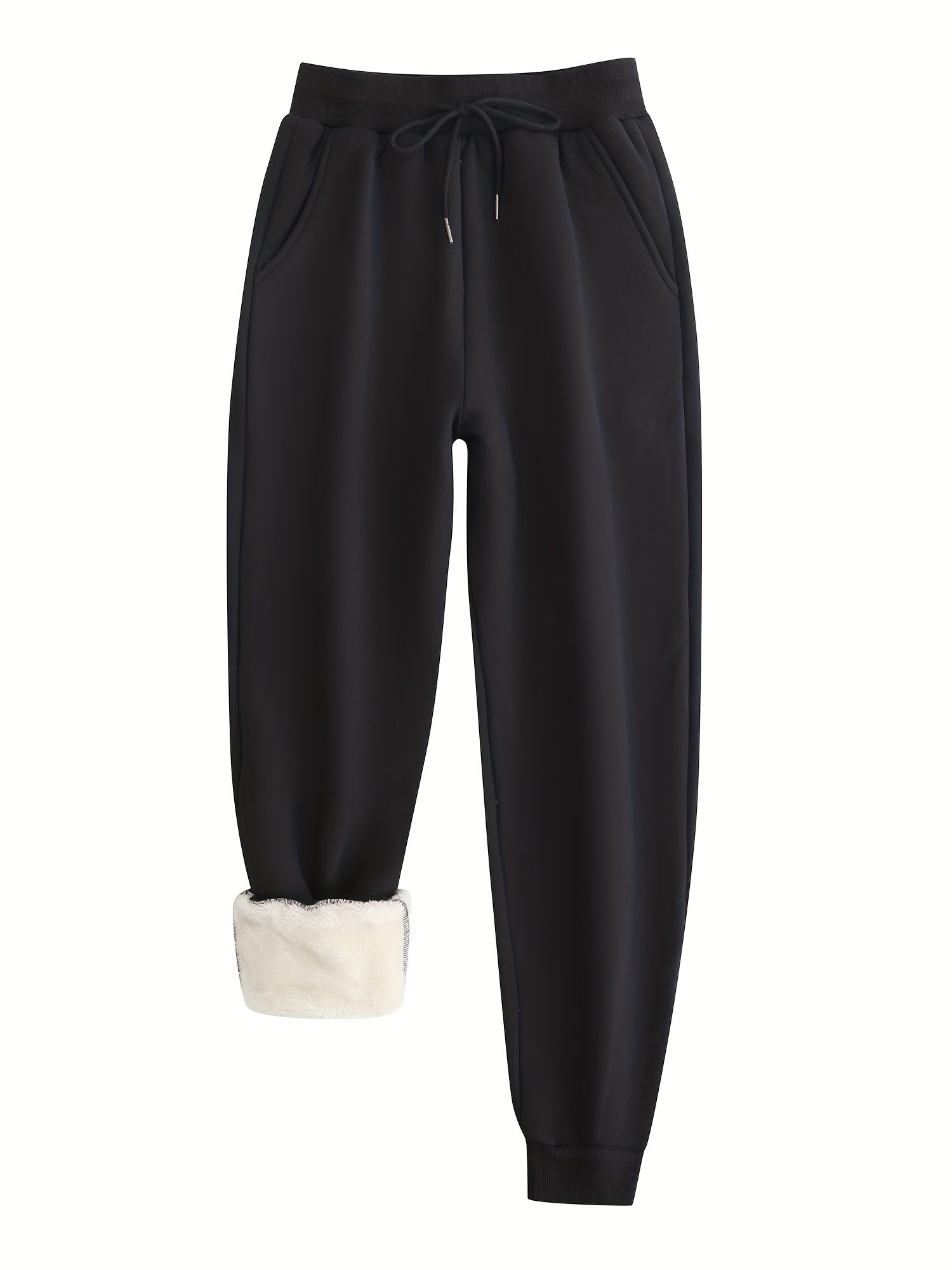 Thermal Pants With Pockets For Women - Temu