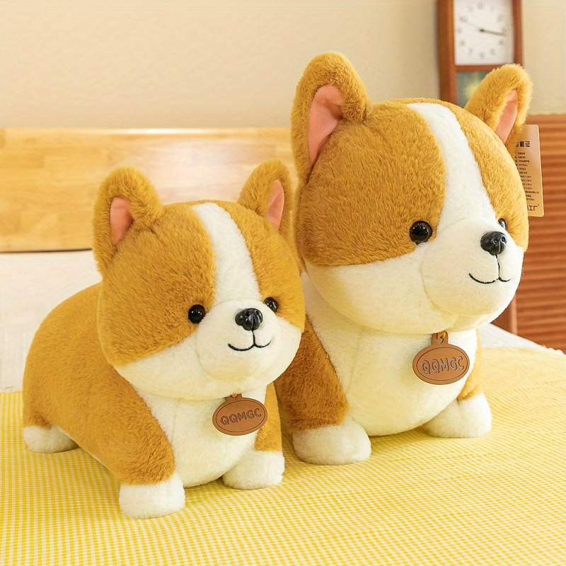 Pet Dog Toys Corgi Cute Butt Shaped Plush Toy Squeaky Dog - Temu Italy