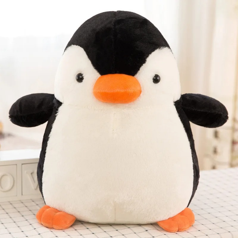 Kawaii Football Penguin Stuffed Animal High end And - Temu