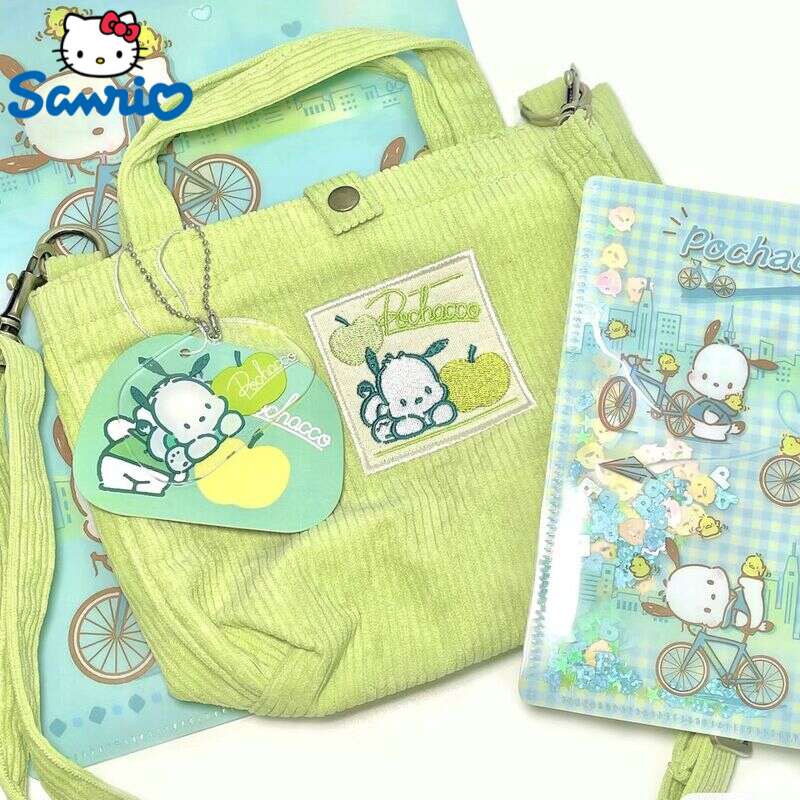 Sanrio Cute Bags Pochacco Pendant Trendy Shoulder Bag Y2k College