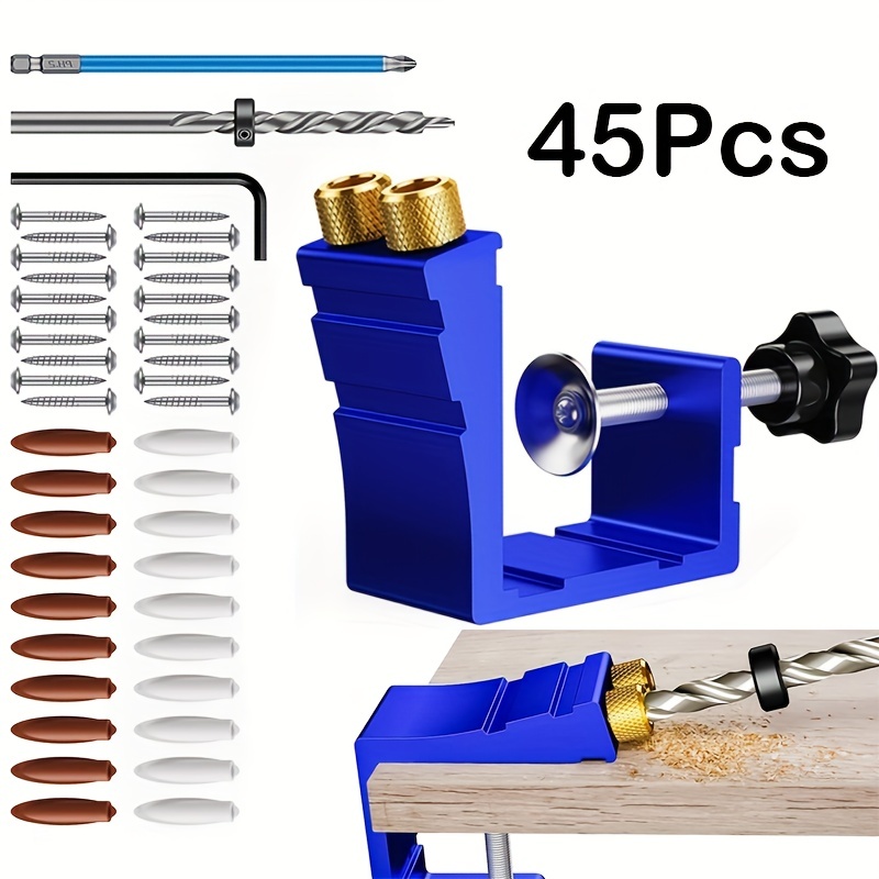 Review Premium Pocket Hole Jig System Kit.  Here's a quick review from  Kojak Durham about our Premium Pocket Hole Jig System Kit. Ready to level  up your woodworking DIY Project? Purchase