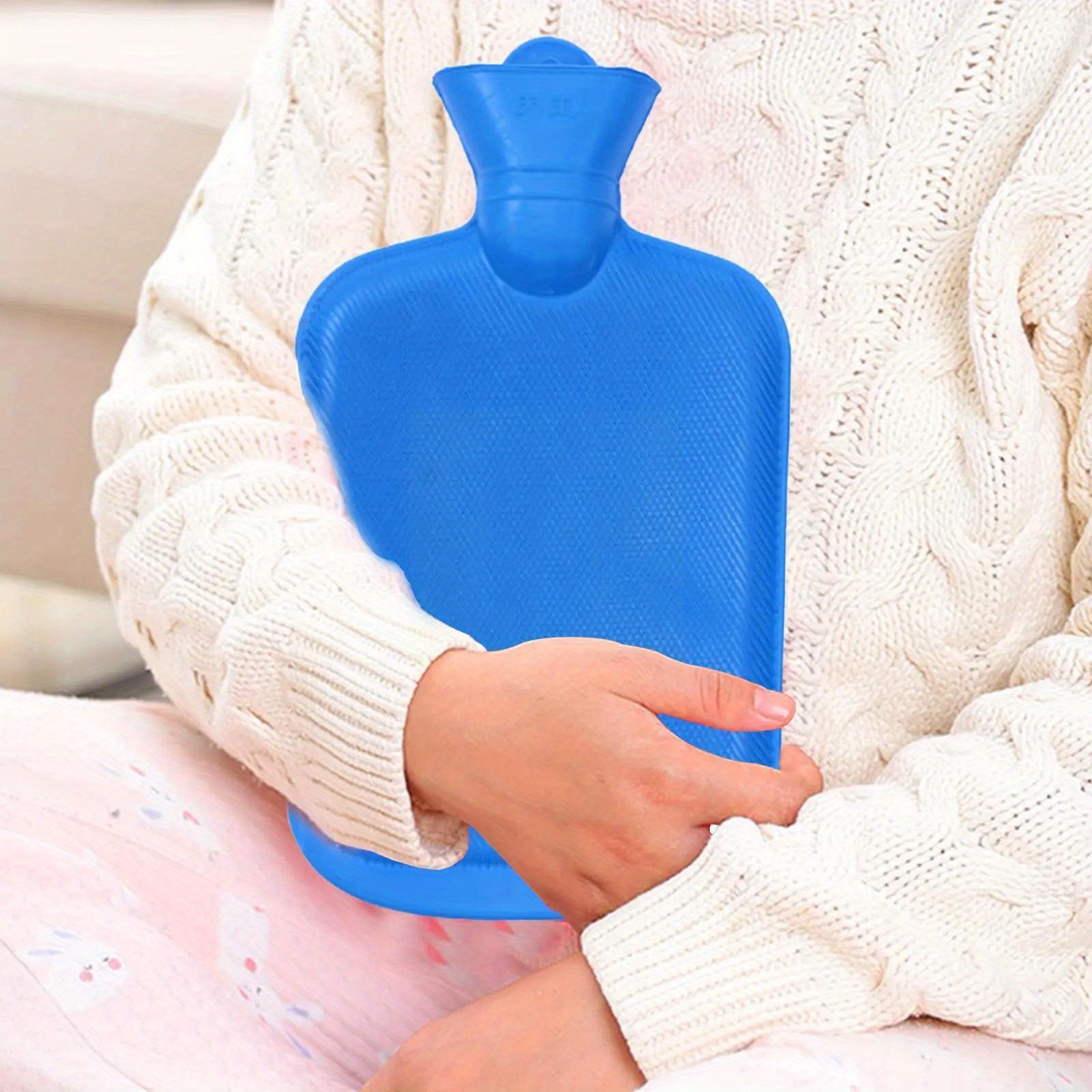 3 piezas mini botella de agua caliente botella de agua caliente de silicona  con tapa microondas botellas de agua para bebés pequeña bolsa de agua  caliente para niños viajes alivio del dolor