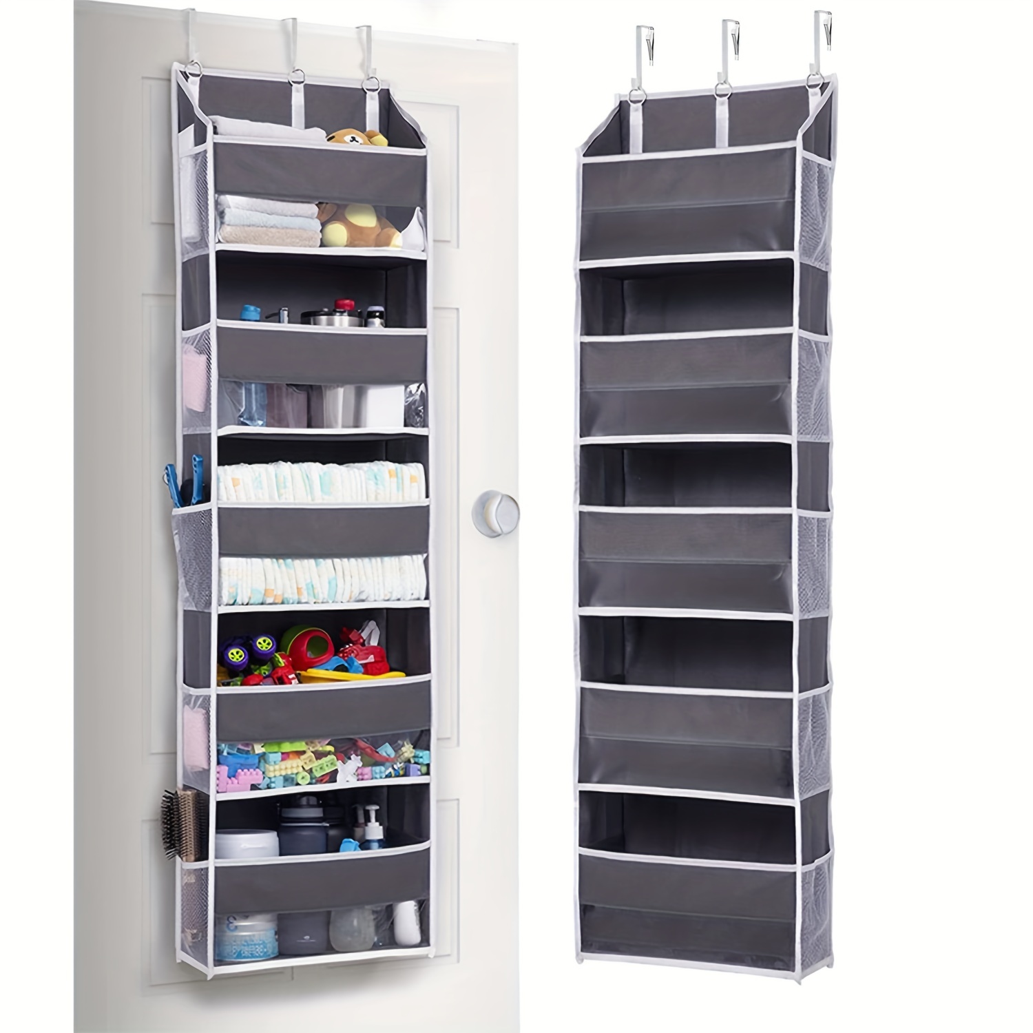 Store More with These Behind-the-Door Storage Ideas  Decoración de unas,  Almacenamiento y organización, Almacenamiento pegboard