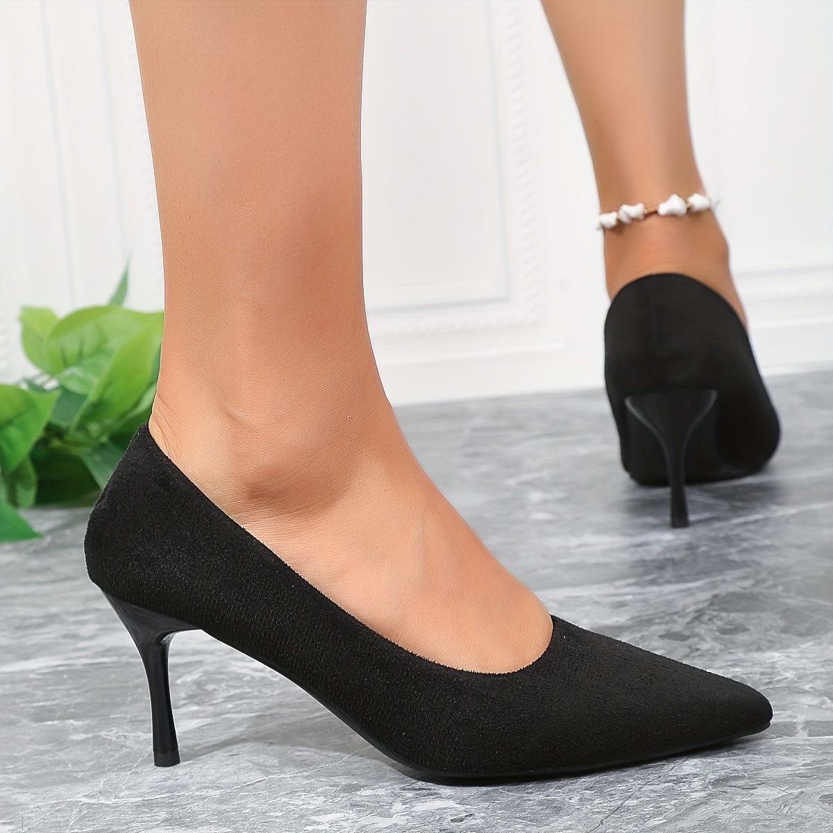 Sharp stiletto clearance heels