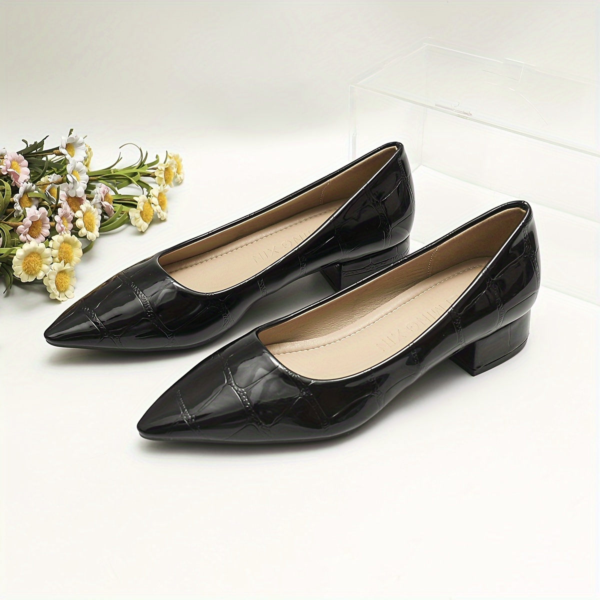 Patent Leather Women Shoes - Temu Canada