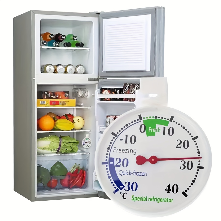 Thermomètre sans fil pour réfrigérateur et congélateur avec 2