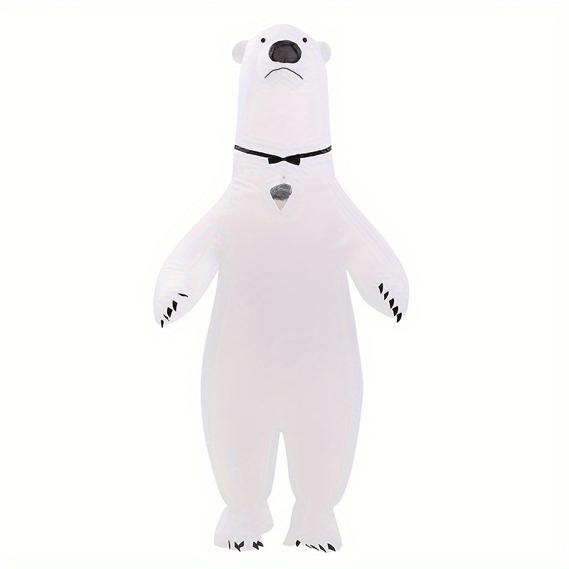 Polar Bear Mask Printable Costume Halloween White Ice Bear Animal