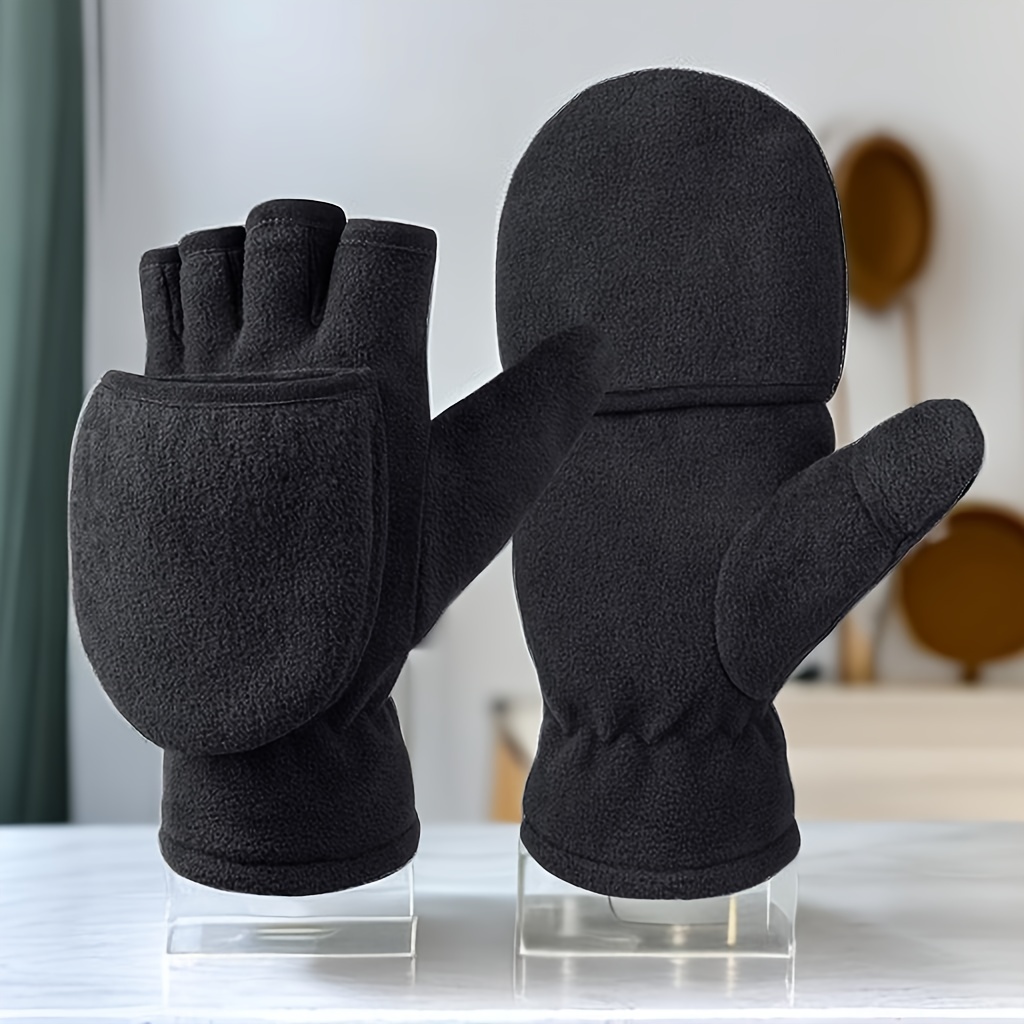 Gants pour enfants en polaire confortable Écran tactile épais et souple  pour enfants Gants à doigts complets