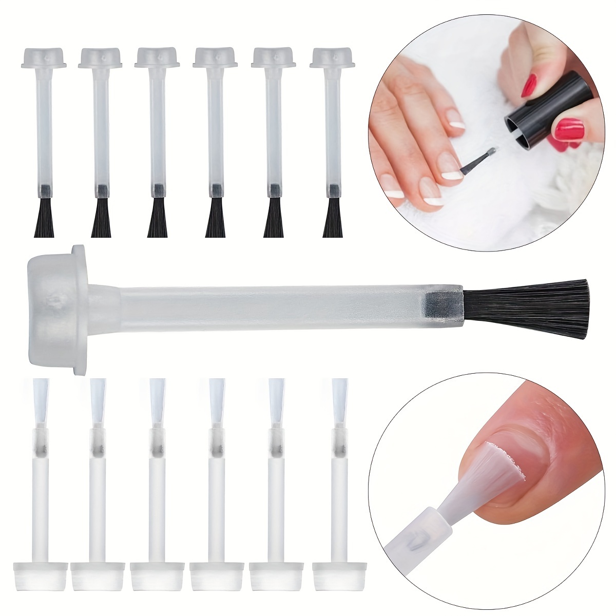 Nail Art Brush Cleaner Cup Immersion Brush Cleaning Bottle Nail Wash Pen  Holder Nail Brush Cleaning Cup with Multiple Size Slots.