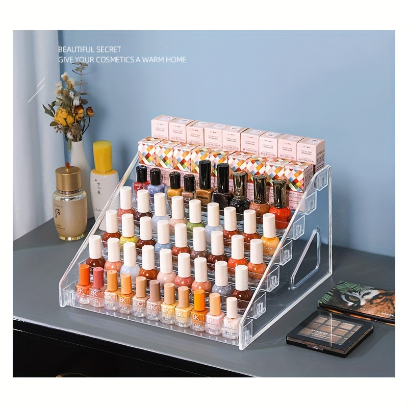 Organizzatore Smalto Per Unghie - Borsa Organizer Cosmetica A Doppio Strato  Portatile Per Ragazze E Donne - Nail Art, Oli Essenziali, Set Cosmetici -  Uso Quotidiano E Da Viaggio