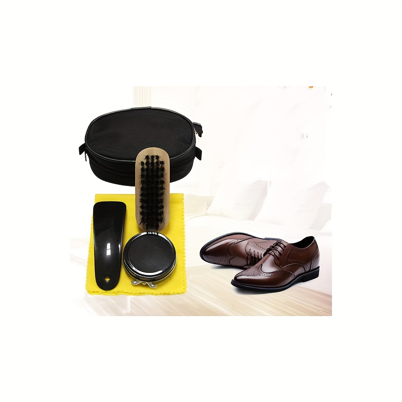 Quick Shoe Polish Leather Shoe Oil Black Brown - Temu