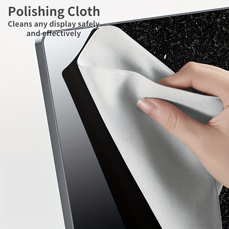 50pcs Silver Polish Cleaner Cloth Handkerchiefs Napkins Wipes for