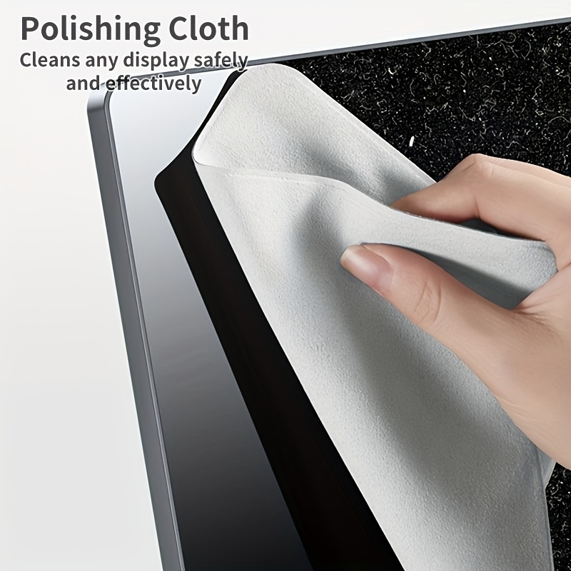 3pcs Polishing Cloth for Apple/MacBook/iPad/iPhone Screen Cleaning Wiper  Display Glass Polisher Cleaner Screen Cleaning Cloth