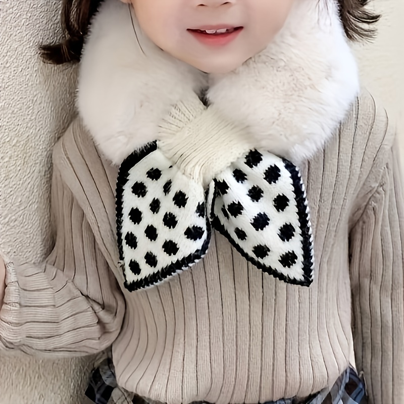 Childrens Scarf Korean Style New Versatile Striped Knitted Wool For Boys  And Girls Baby Warm Little Kid Neck Scarf - Kids' Fashion - Temu Belgium