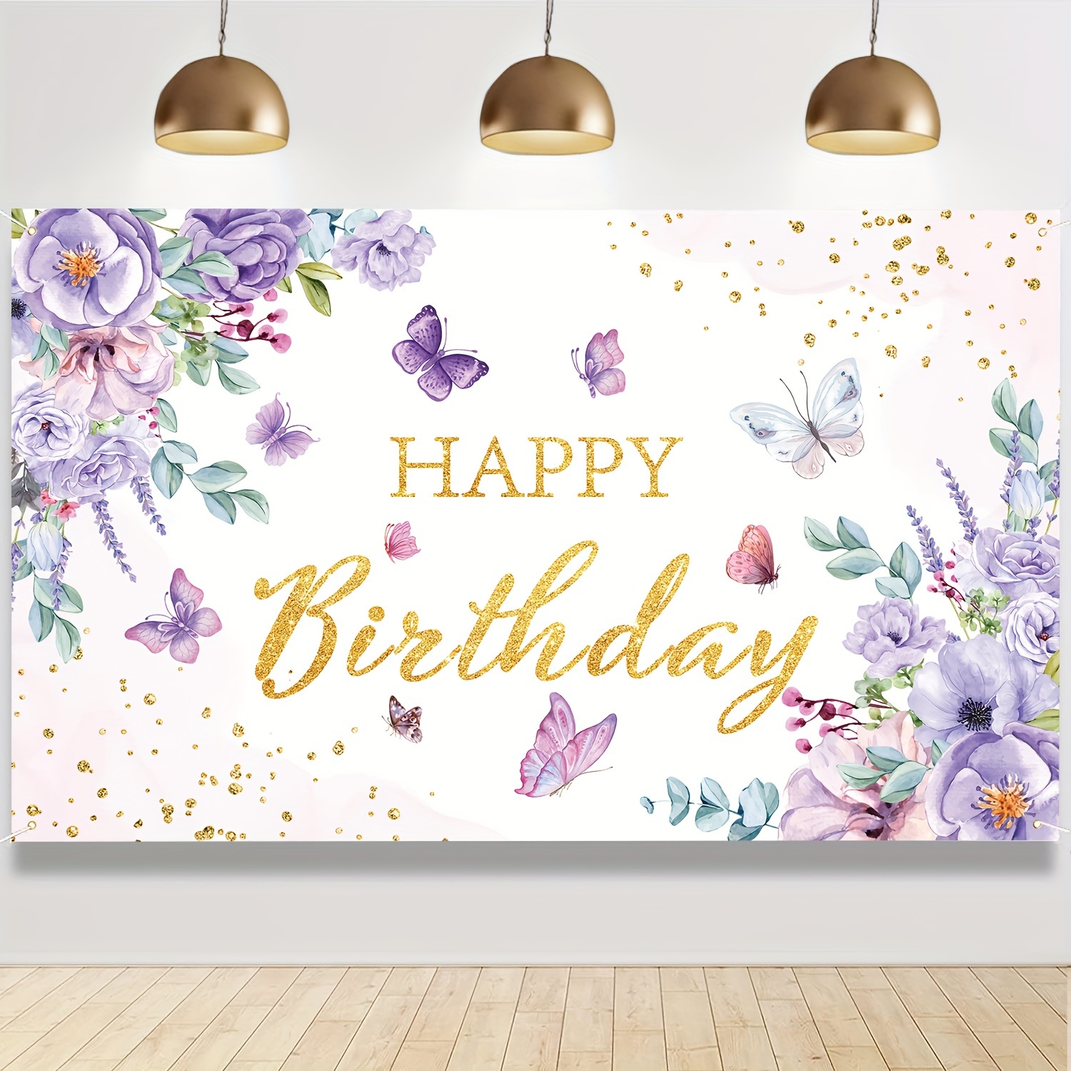 Happy Birthday Banner Pastel Macaron Colors Alphabet Design - Temu