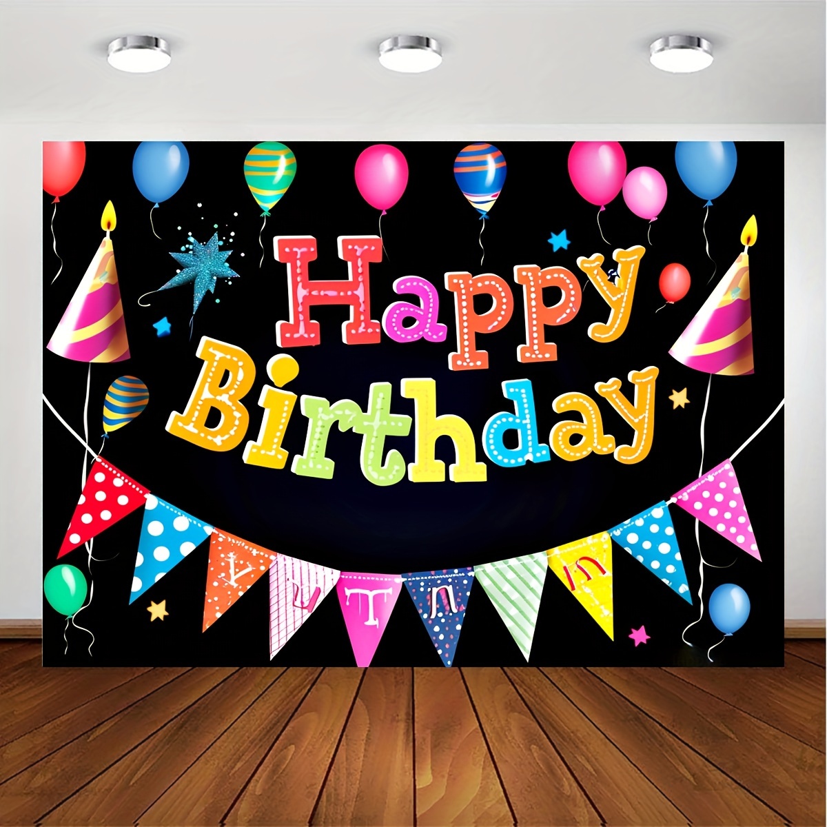 Birthday Party Background Decoration - Temu