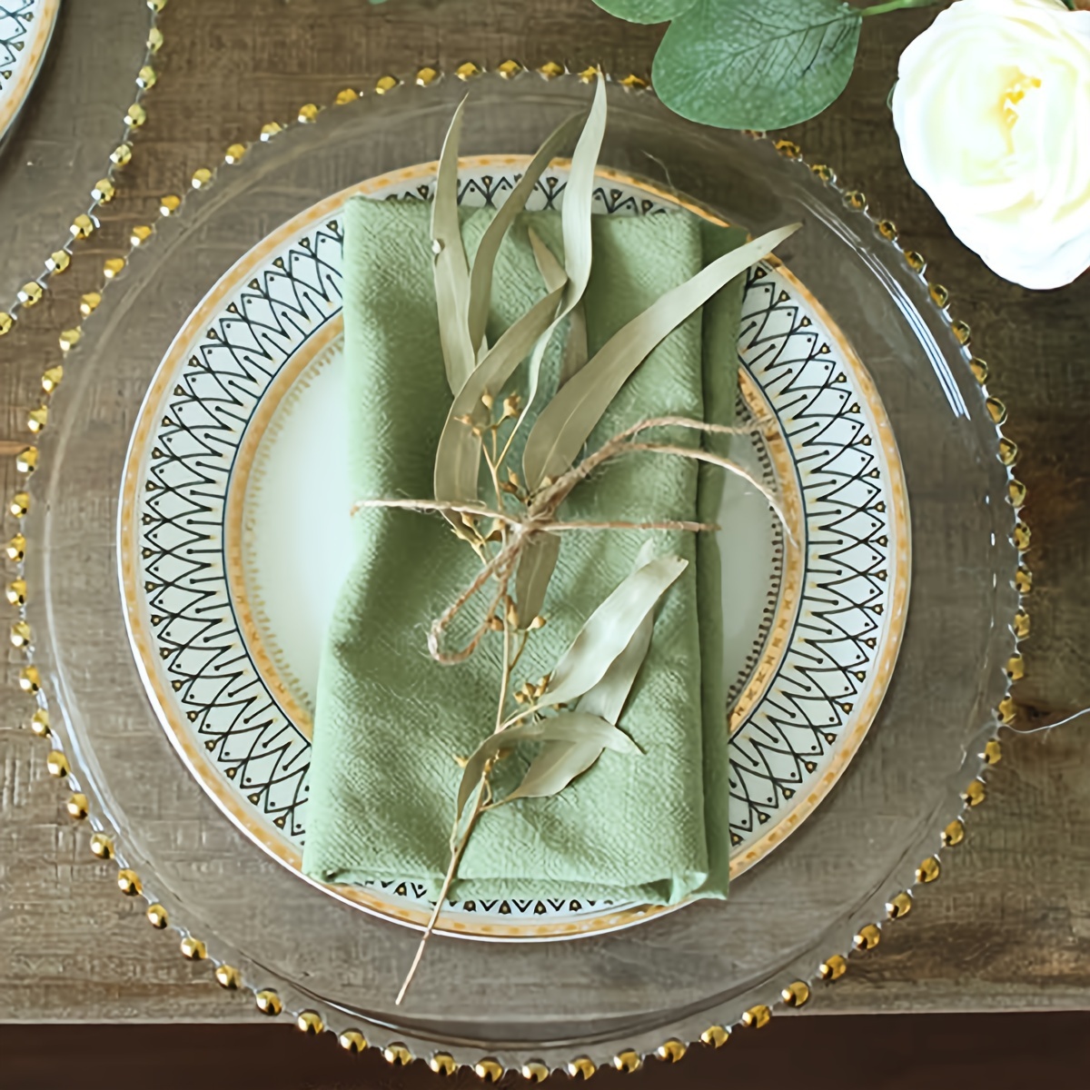 Dinner Napkins Skin friendly Absorbent Soft Table Napkins - Temu