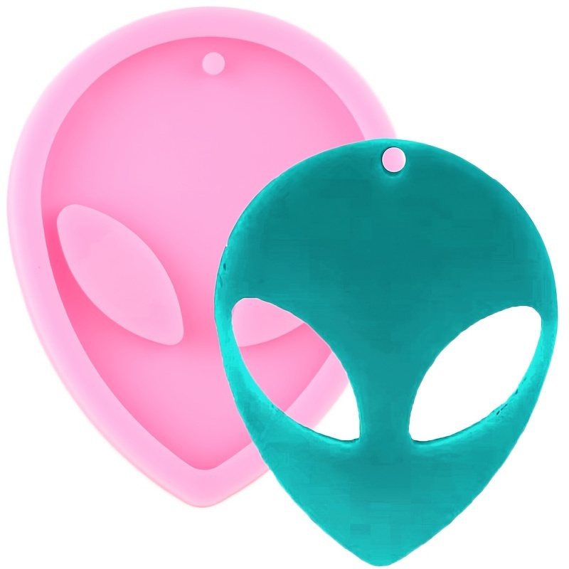 Shiny Glossy Alien-Shape Resin Jewelry Molds India