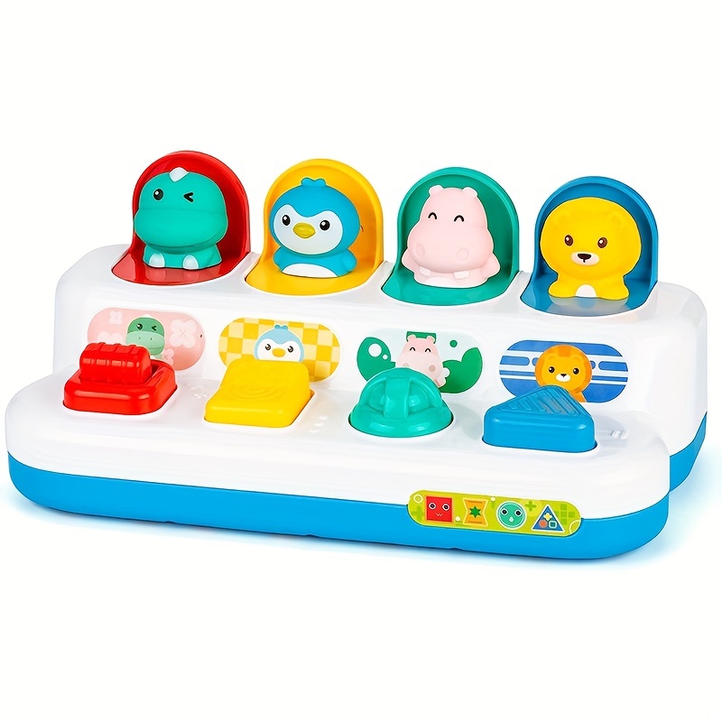 TUMAMA Paquete de 4 juguetes para bebés de 0, 3, 6, 9, 12 meses, juguetes  de cuna colgantes para el desarrollo del recién nacido, asiento de