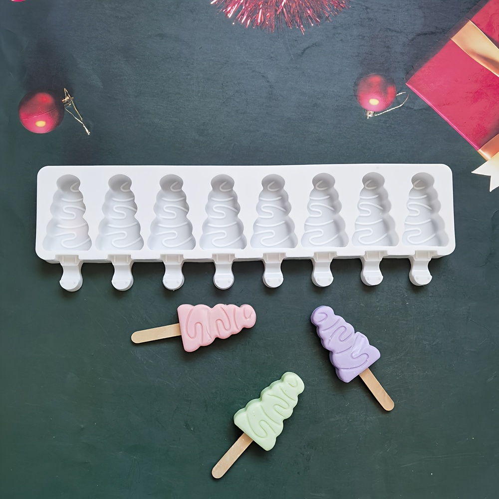 DIY Popsicle Ice Cream Molds - 4 Cavities, Frozen Ice Maker, BPA Free, for  Children's Homemade Popsicle Mold Artifact 