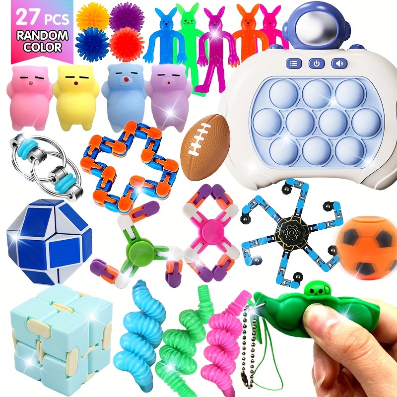 20pcs/Set Random Style Fidget Toy Set For Teenagers Stress Relief Surprise  Box (Random Style And Color)