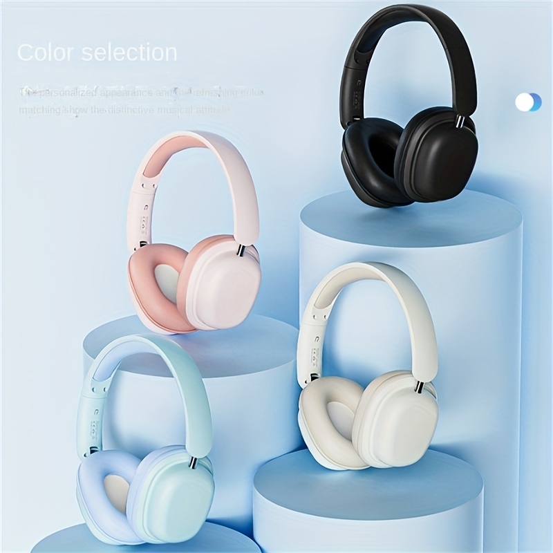 Pods max Bluetooth Wireless Headphones Over Ear Stereo Hi-fi