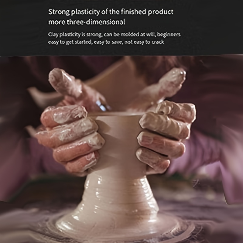 Comprar Arcilla de cerámica, producción artesanal, secado al aire Natural,  textura brillante, Material de arcilla para esculpir, 500g