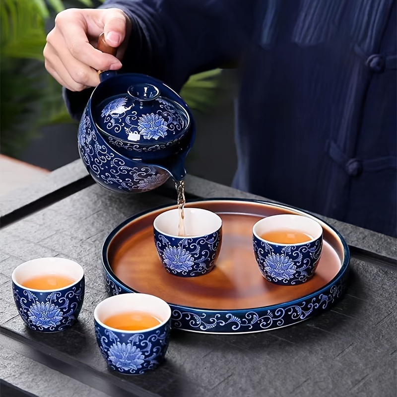 Juego de 6 tazas de café hechas a mano de cerámica india de color blanco  hueso (6 onzas), tazas de capuchino, tazas de café, juego de tazas de té