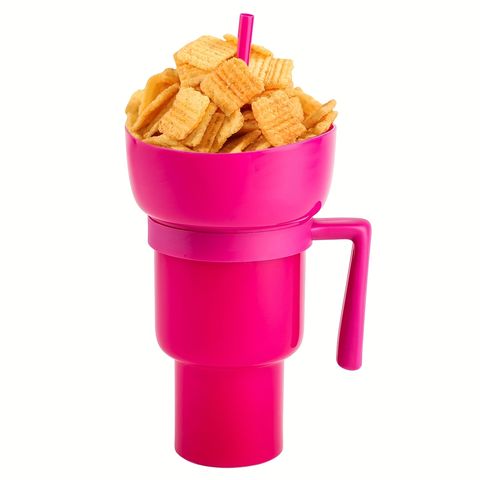 1pc Snack Bowl For Cup Accessories,For 40 oz tumbler with handle,simple  modern 40 oz tumbler Accessories,Snack Bowl Combo