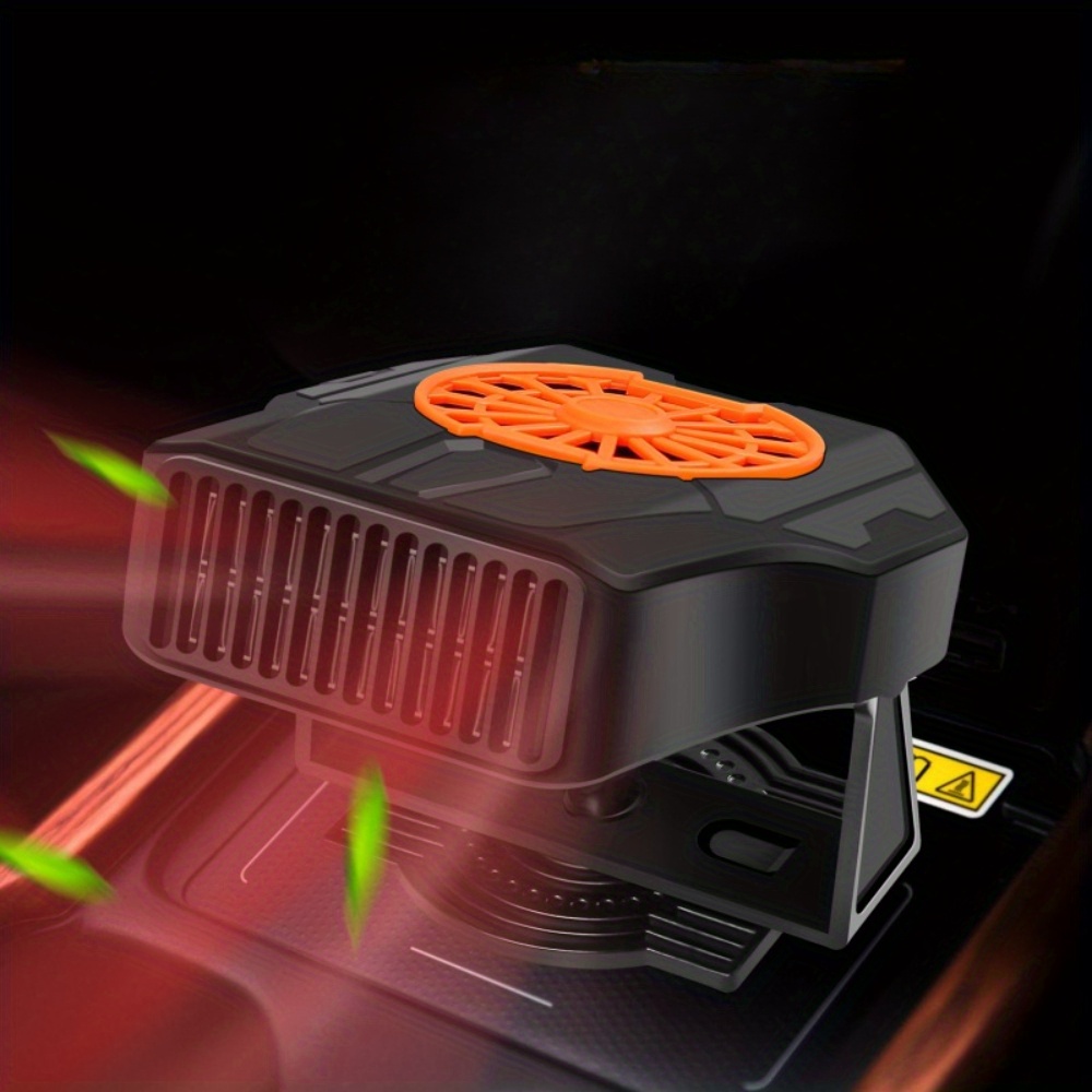 12v/24v Portable Car Heater Defroster Fan, 2in1 Heating & Cooling Fast  Heating Defrost Defogger With Plug In Cigarette Lighter, Window Defroster -  Temu Norway