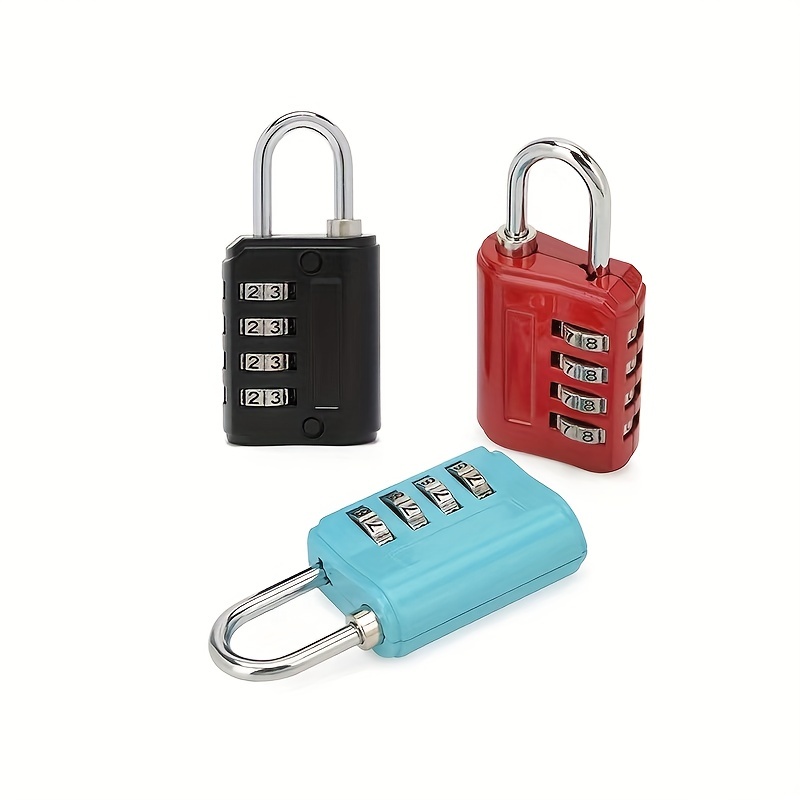 4-digit Password Lock Gym Locker Password Padlock Drawer Suitcase