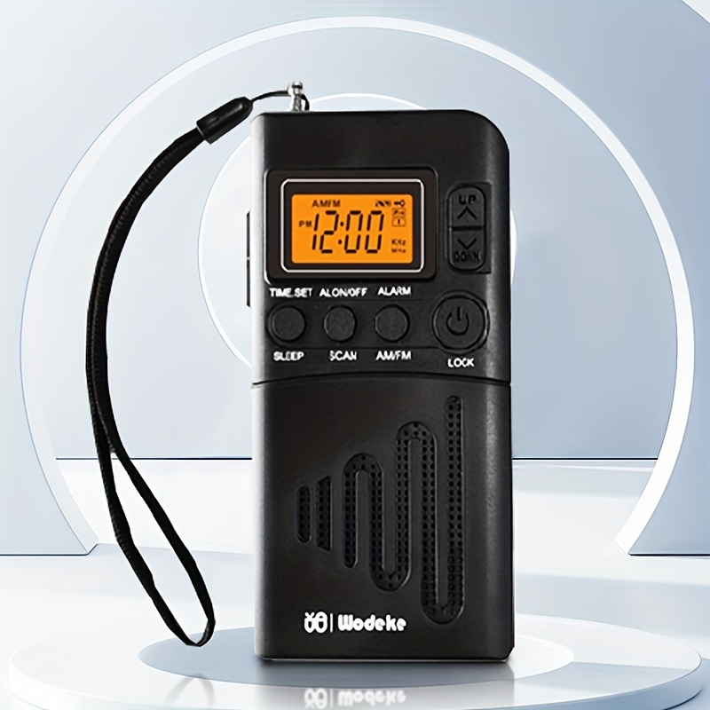 Mini Radio de bolsillo portátil FM/AM, Sintonización Digital, receptor de  Radio, FM87-108MHz, reproductor de música MP3, Radios para pilas AA -  AliExpress