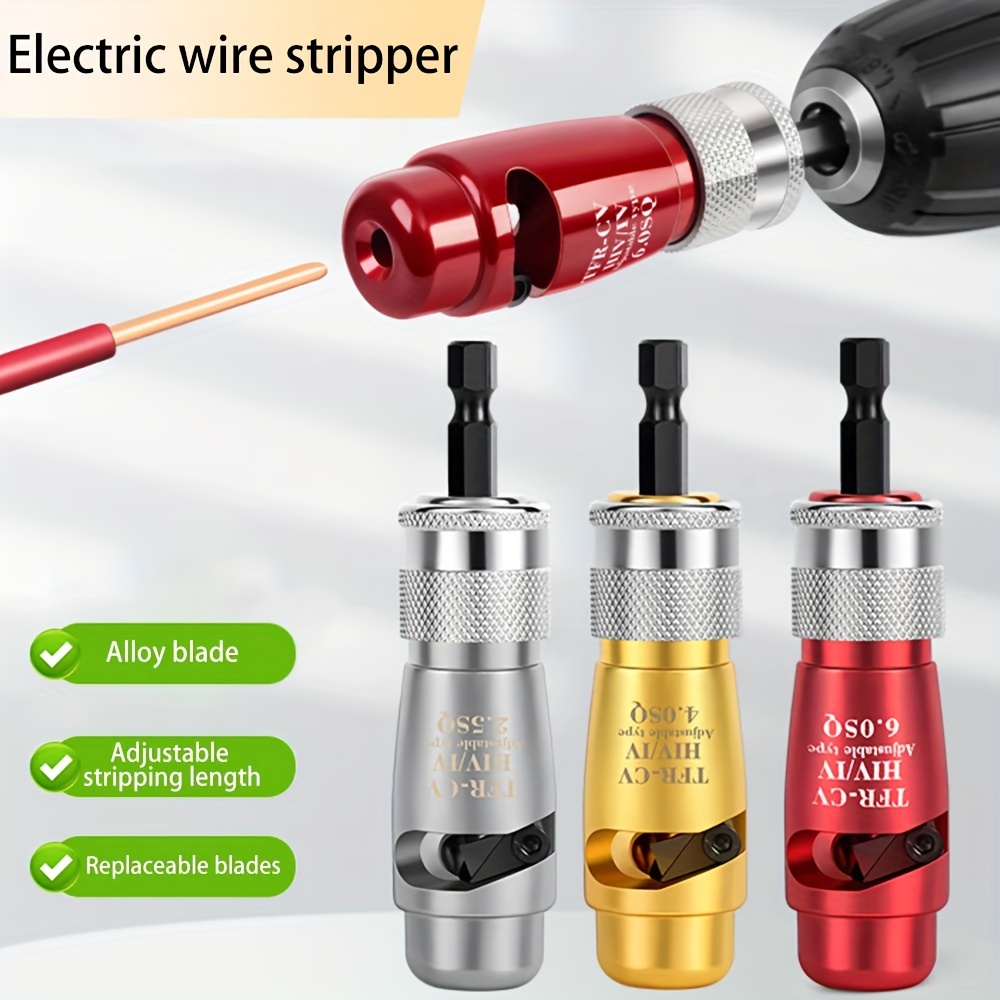 Quickly Wire Twister 1.5-6 Square 2-6Way Twister Wire Cable 6mm Hexagonal  Handle Electrical Cable Twister For Power Drill Driver - AliExpress