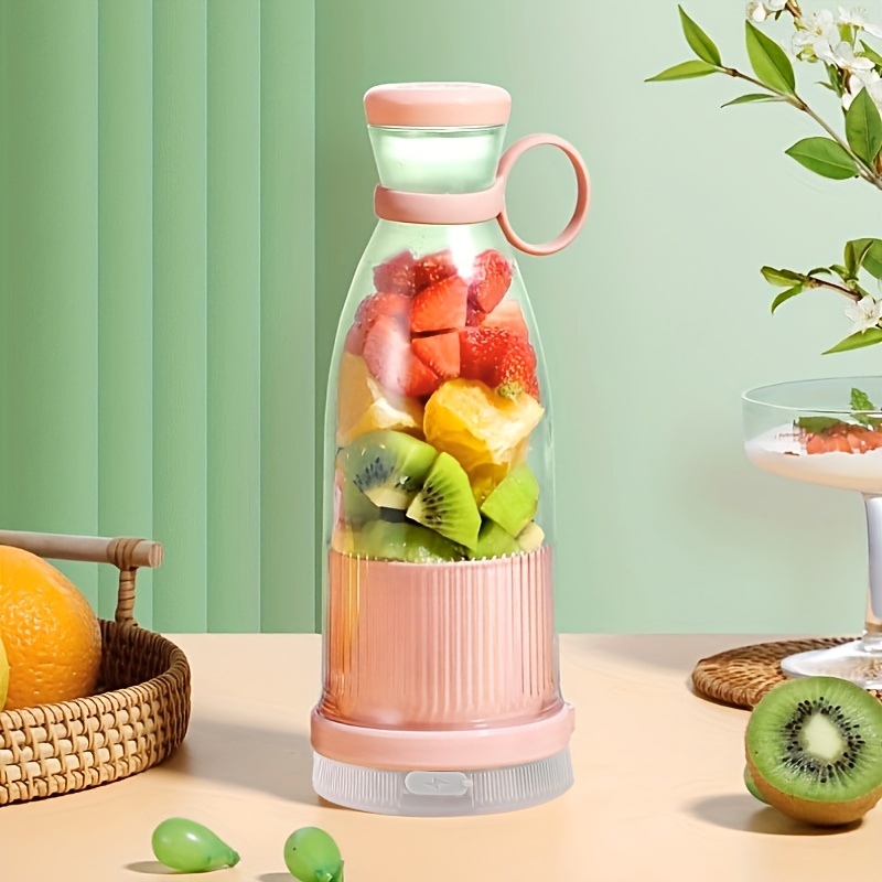 Wireless Rechargeable Battery Fresh Juice Mini Fast Smoothie Blender Cup  Electric Juicer Portable For Household Portable Blender - AliExpress