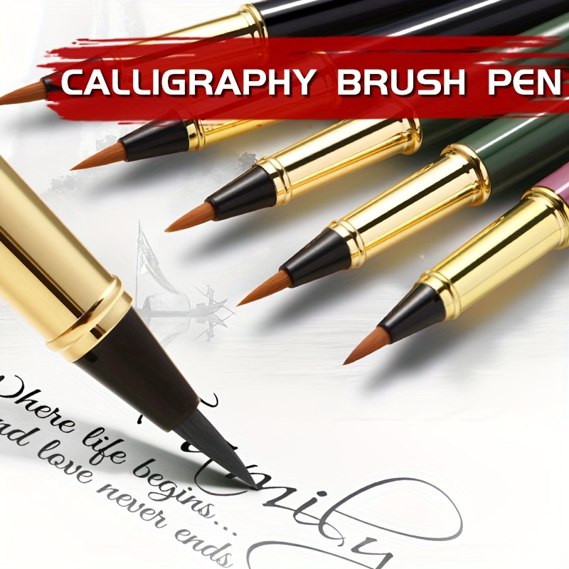 Sta Calligraphy Pens Hand Lettering Pens 4 Size For Writing - Temu