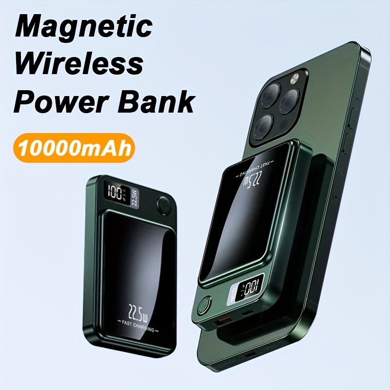 Cargador Batería Externa Magnetica Magsafe 10000 Mah Oem