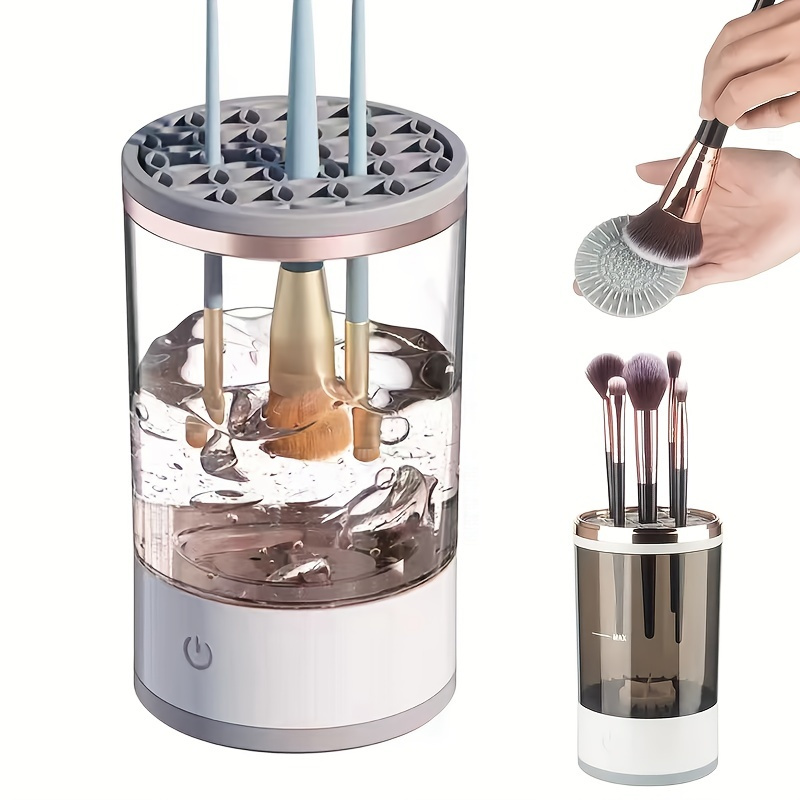 Mini Makeup Brush Cleaner Electric Washing Machine For Eyelashes Sponge Pad