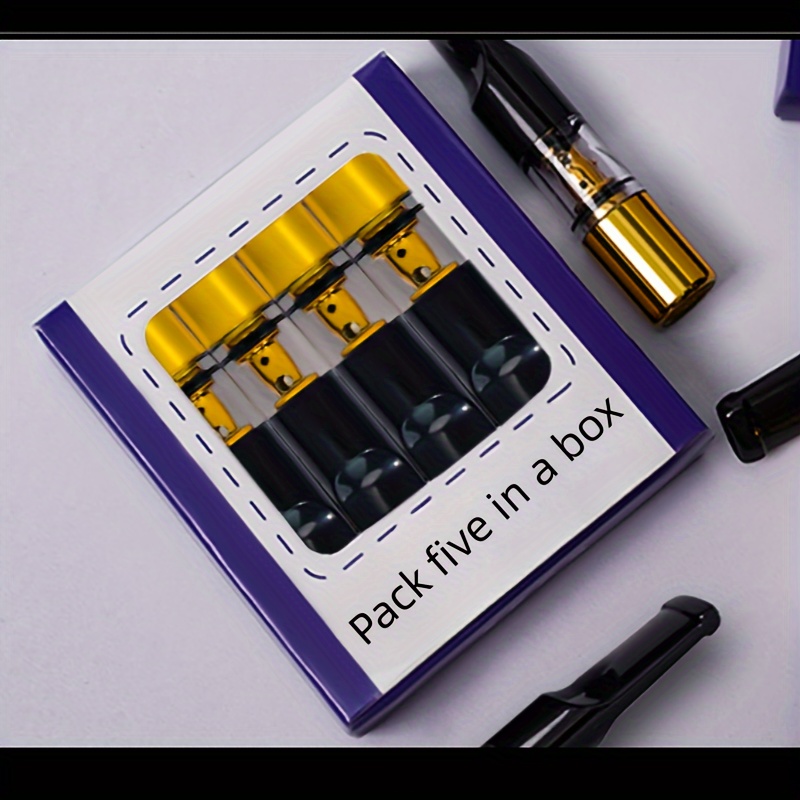 5pcs Empty 510 Thread Cartridge 0 5ml Volume Used For Oil Wax Pen  Accessories Dab Pen Tool Smoking Accessoriess - Health & Household - Temu  United Kingdom
